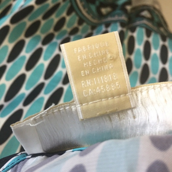 Michael Kors Shirt Blouse S/M Small Medium Blue - Picture 2 of 5